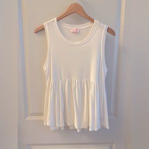 NWOT Pink Lily Flowy Top